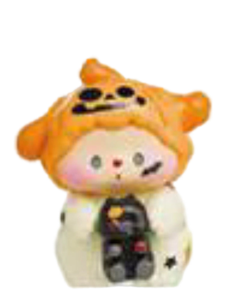 Luludog Halloween Night pop bean mini figure from the Baby Fete series