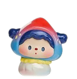 Luludog Sleepy Mushroom pop bean mini figure from the Wonder Seed Shop series