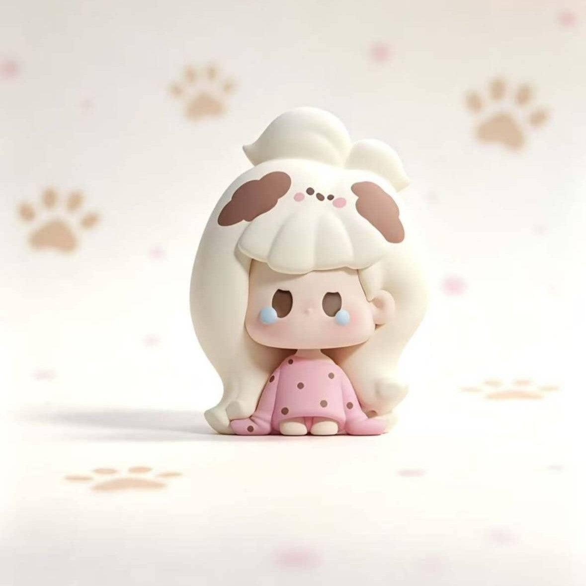 Nunu Puppy Cookie mini bean, Nunu V2 Remix series official scene