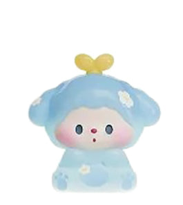 Luludog Amber Frost Special pop bean mini figure from the Wonder Seed Shop series