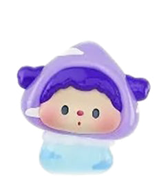 Luludog Cloud Cotton pop bean mini figure from the Wonder Seed Shop series