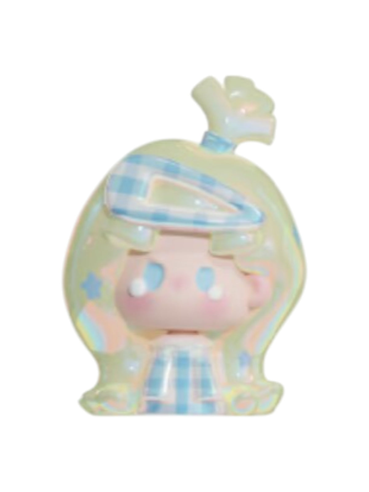 Nunu Cloud Souffle mini bean figure from the Nunu V3 Mini Hair Clip series