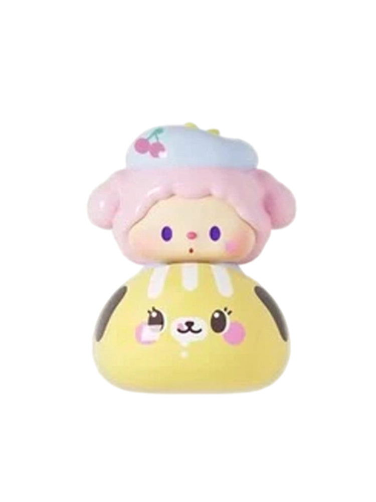 Luludog Pudding Puppy pop bean mini figure from the Lulu Is Here series