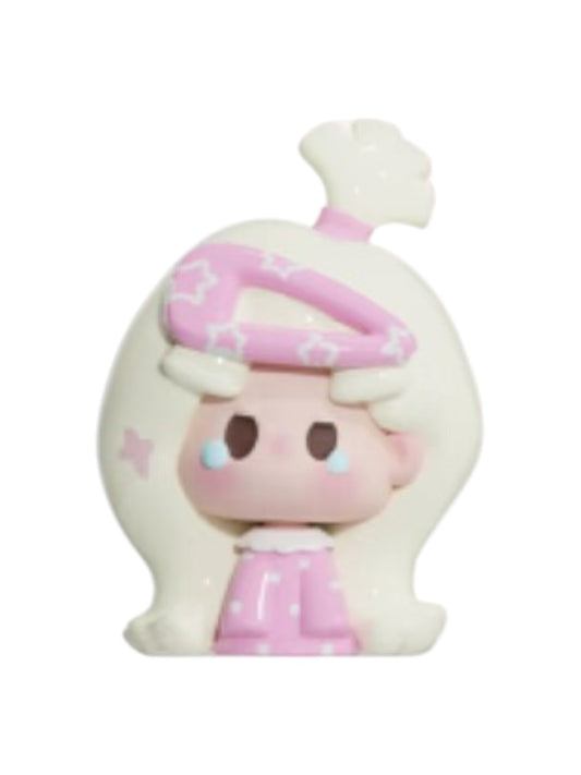 Nunu Macaron Girl mini bean figure from the Nunu V3 Mini Hair Clip series