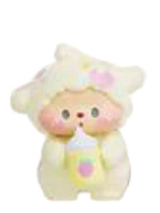 Luludog Strawberry Ice Cream pop bean mini figure from the Baby Fete series