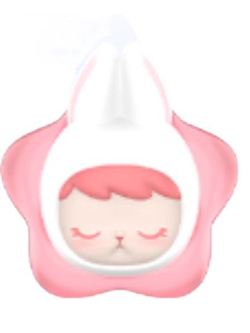 Bunny_Lucky_Star_raspberry_2023_popbean_pop_bean_popmart