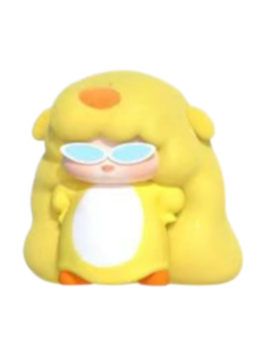 Duck, Jue Girl 2.0 Vacation Juejue Mini Bean collectible figure