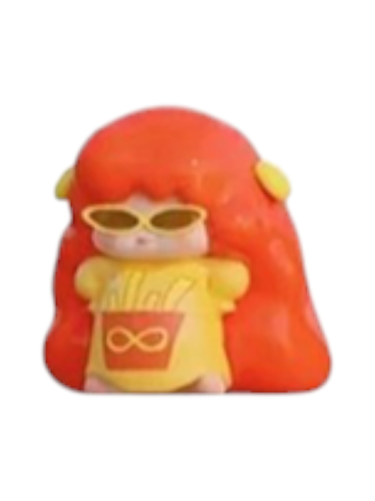 Fries, Jue Girl 1.0 Take a Holiday Juejue Mini Bean collectible figure
