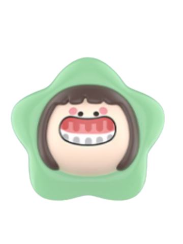 Gummy_Lucky_Star_grass_green_2023_popbean_pop_bean_popmart