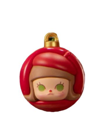 Molly_Christmas_Ornament_red_2023_popbean_pop_bean_popmart