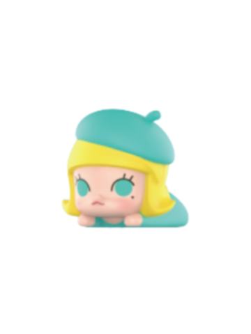 Molly_Classic_Laying_Down_the_painter_2022_popbean_pop_bean_popmart