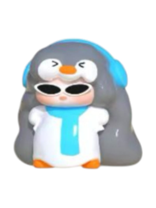 Penguin, Jue Girl 2.0 Vacation Juejue Mini Bean collectible figure