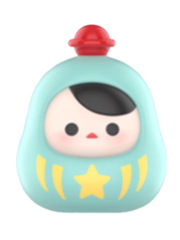 Pucky_Daruma_2023_popbean_pop_bean_popmart