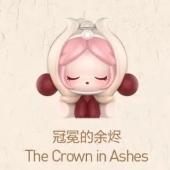 Skullpanda Crown In Ahes Petals Of Four Acts