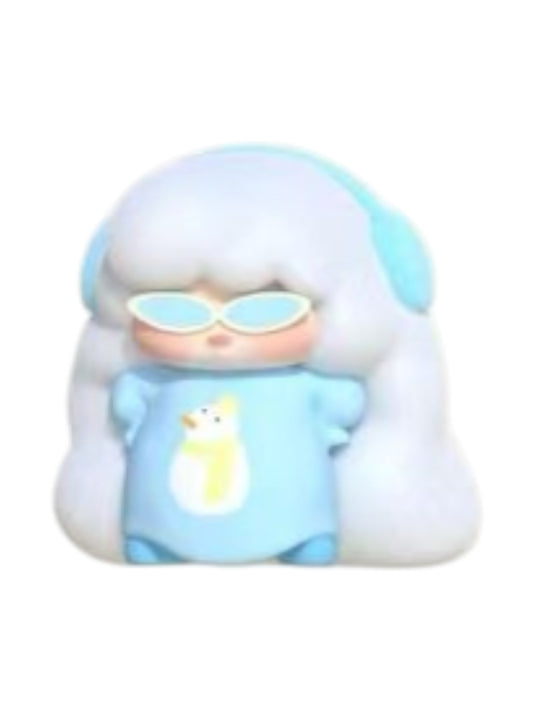 Winter Vacation, Jue Girl 2.0 Vacation Juejue Mini Bean collectible figure