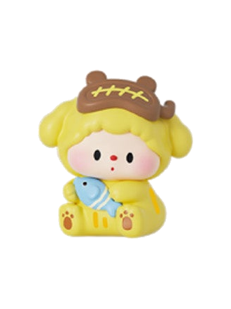 Luludog Hey Pineapple Small Secret pop bean mini figure from the Summer Journal series
