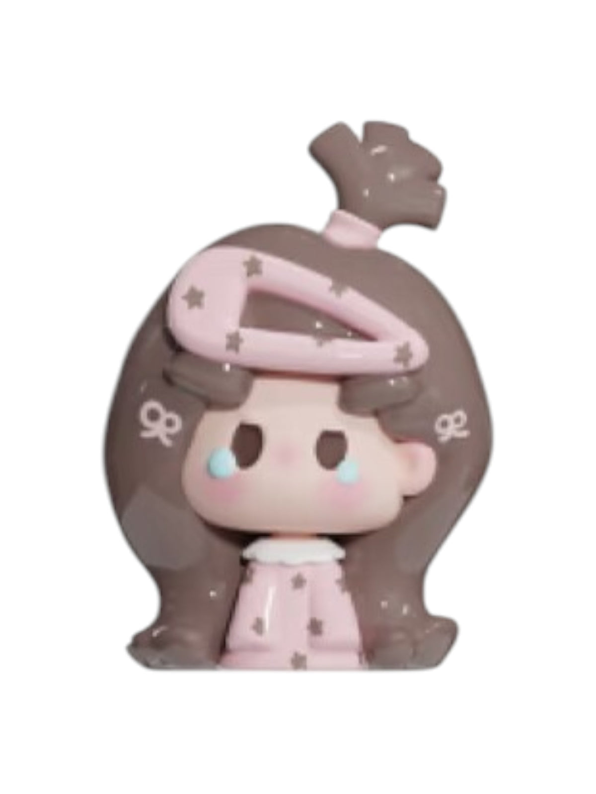 Nunu Madam Chic mini bean figure from the Nunu V3 Mini Hair Clip series