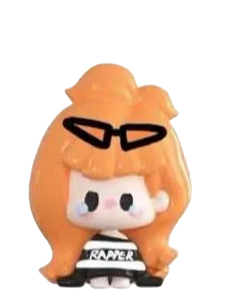 Nunu Rap Singer mini bean figure from the Nunu Outfit Of The Day series