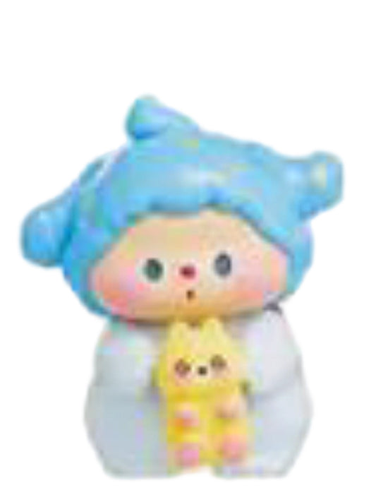 Luludog Space Adventure pop bean mini figure from the Baby Fete series