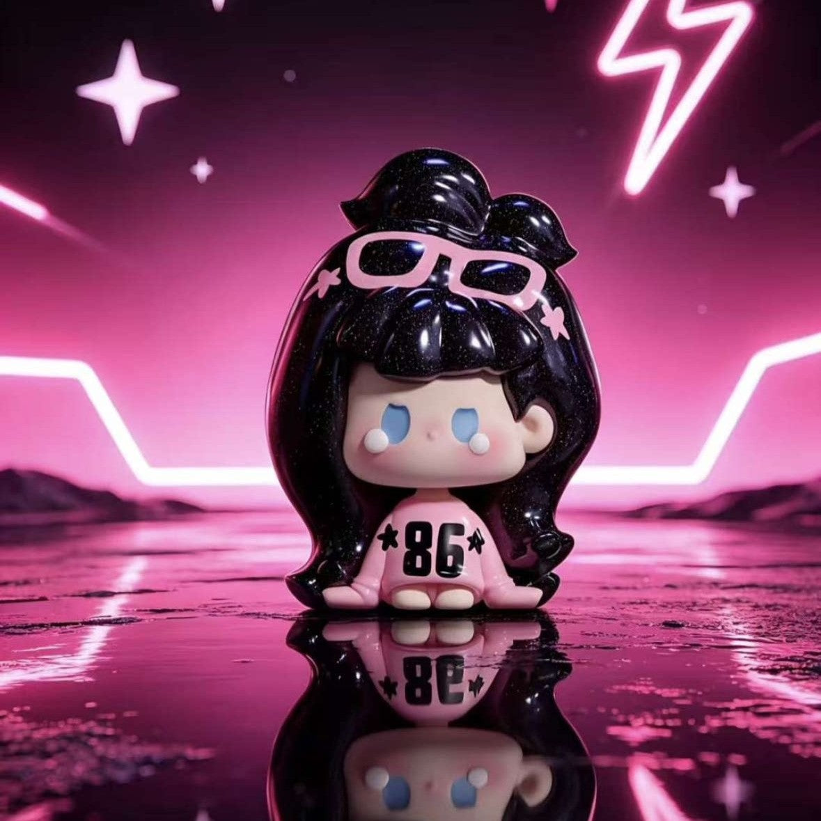 Nunu Sweet Dreams mini bean, Nunu V2 Remix series official scene