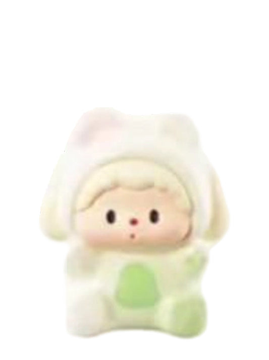 Luludog Three Color Dango pop bean mini figure from the Bear Party V2 Spring Picnic series