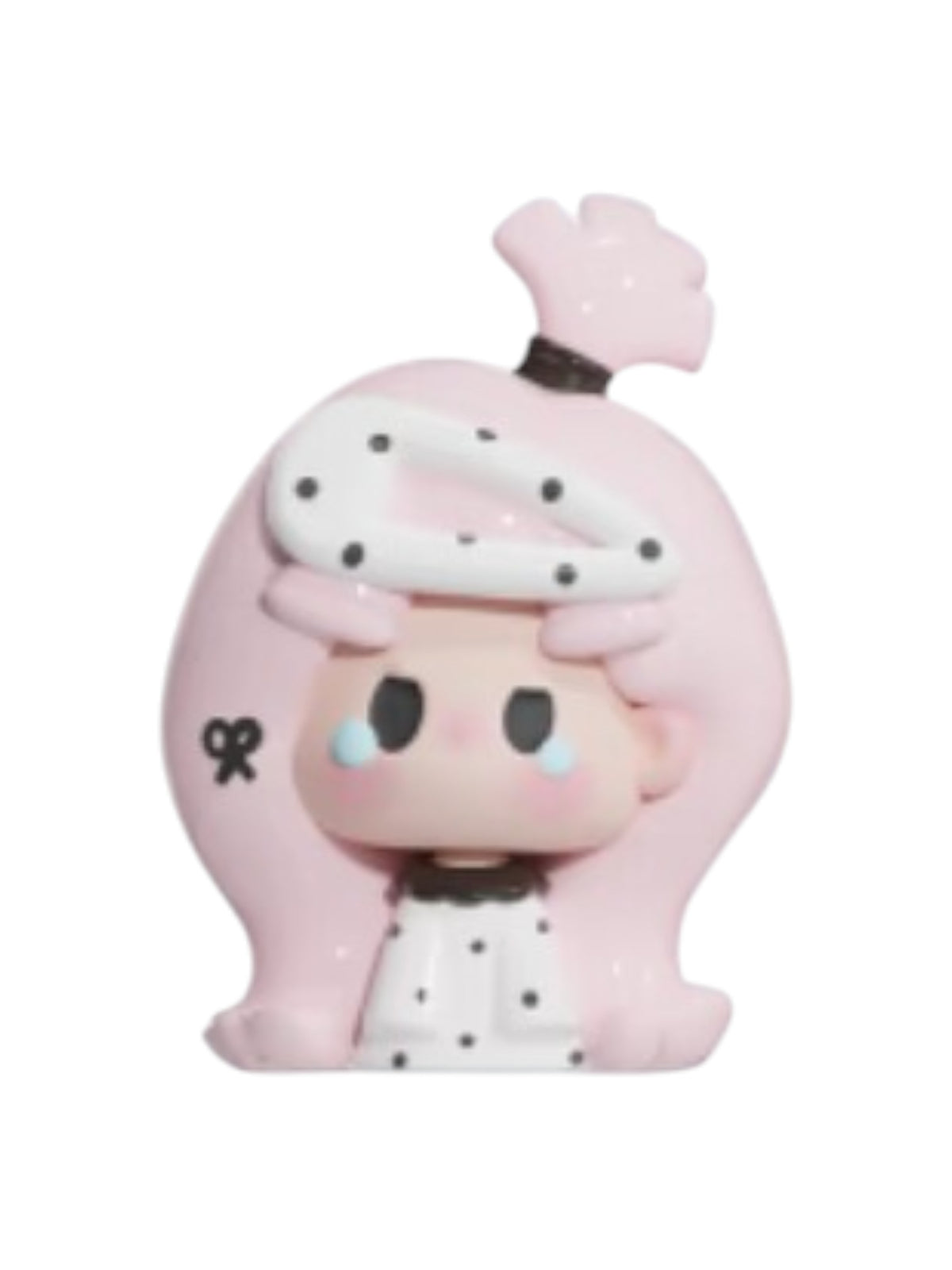Nunu Seoul Girl mini bean figure from the Nunu V3 Mini Hair Clip series