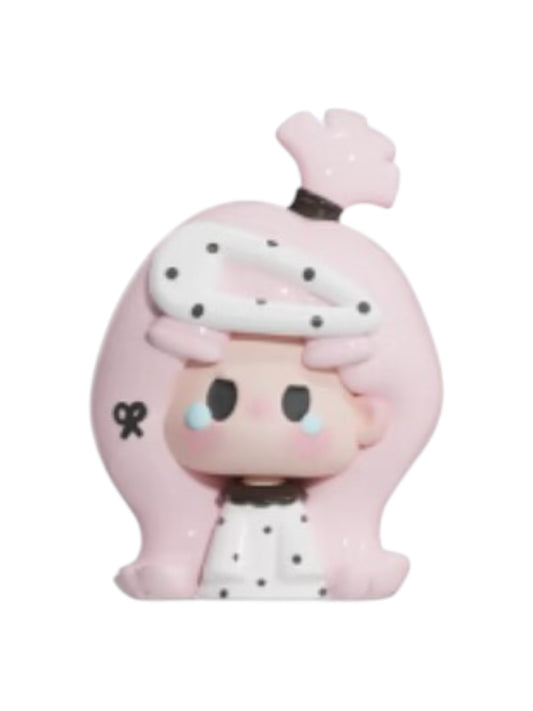 Nunu Seoul Girl mini bean figure from the Nunu V3 Mini Hair Clip series