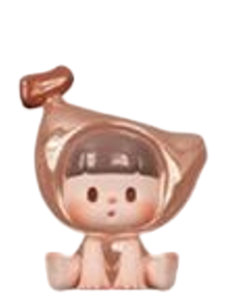 Coffee Popsicle, Buer Banana Little Cutie Mini Bean collectible figure