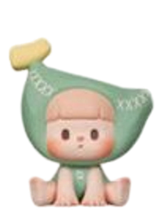 Green Ragdoll, Buer Banana Little Cutie Mini Bean collectible figure