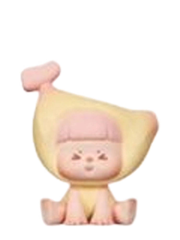 Rosy Clouds, Buer Banana Little Cutie Mini Bean collectible figure