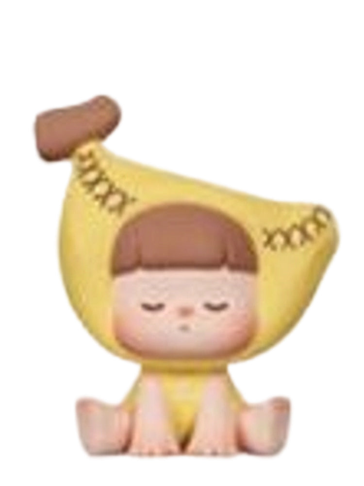 Yellow Ragdoll, Buer Banana Little Cutie Mini Bean collectible figure