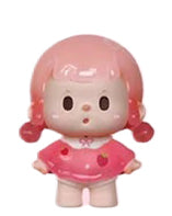 Little Strawberry Small Secret, Buer Childhood Mini Bean collectible figure