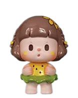 Sunflower Big Secret, Buer Childhood Mini Bean collectible figure