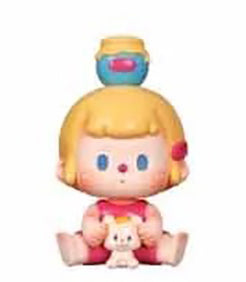 Little White Bear, Buer Little Fairytale Mini Bean collectible figure