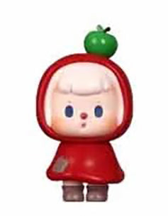 Little Red Fruit, Buer Little Fairytale Mini Bean collectible figure