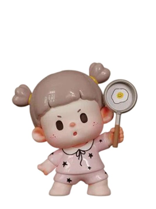 Breakfast, Buer Shake Person Mini Bean collectible figure