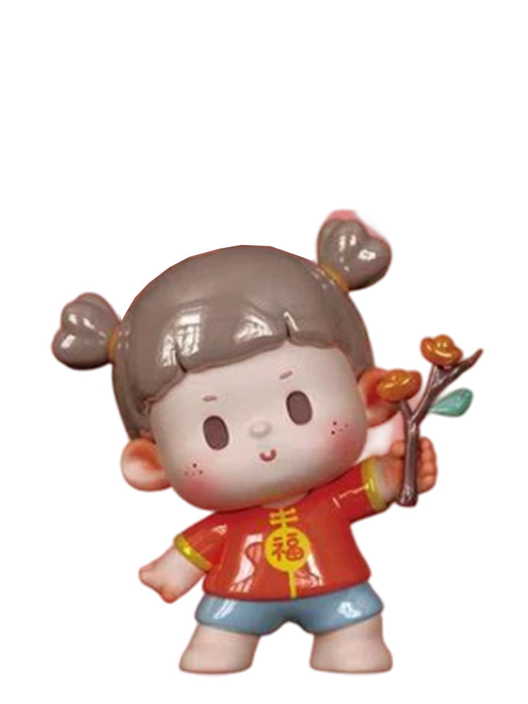 Fortune And Wealth Big Secret, Buer Shake Person Mini Bean collectible figure