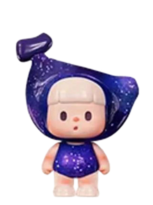 Dazzling Galaxy Super Secret, Buer So Many Bananas Mini Bean collectible figure