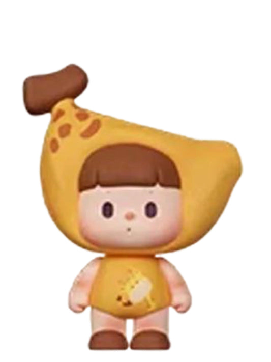 Giraffe Small Secret, Buer So Many Bananas Mini Bean collectible figure