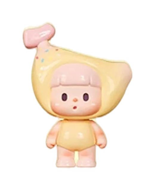 Custard Bun, Buer Hi Friends Banana Mini Bean collectible figure