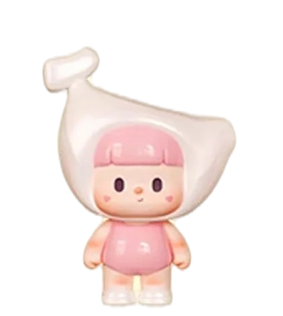 White Moonlight, Buer Hi Friends Banana Mini Bean collectible figure