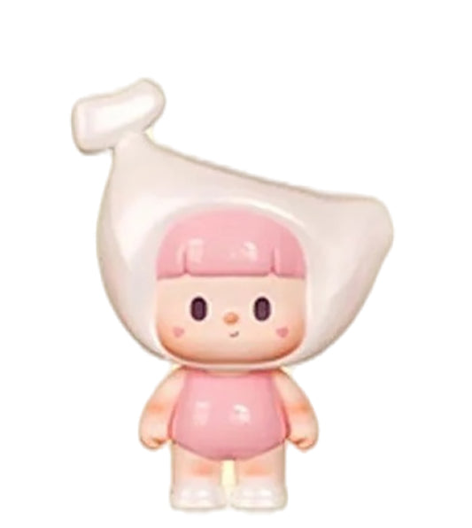 White Moonlight, Buer Hi Friends Banana Mini Bean collectible figure