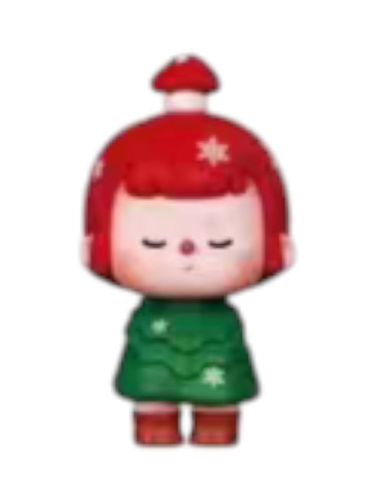 Christmas Mushroom, Buer Little Fairytale 2.0 Mini Bean collectible figure