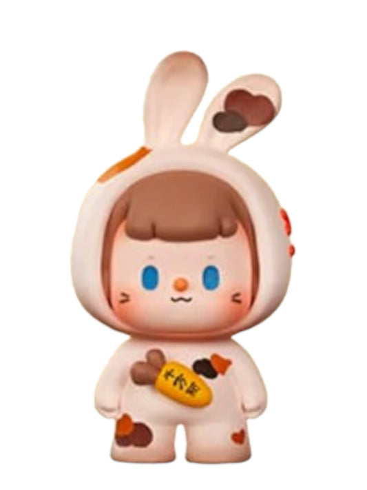Fortune Bringer Secret, Buer Rabbits & Wolves Mini Bean collectible figure