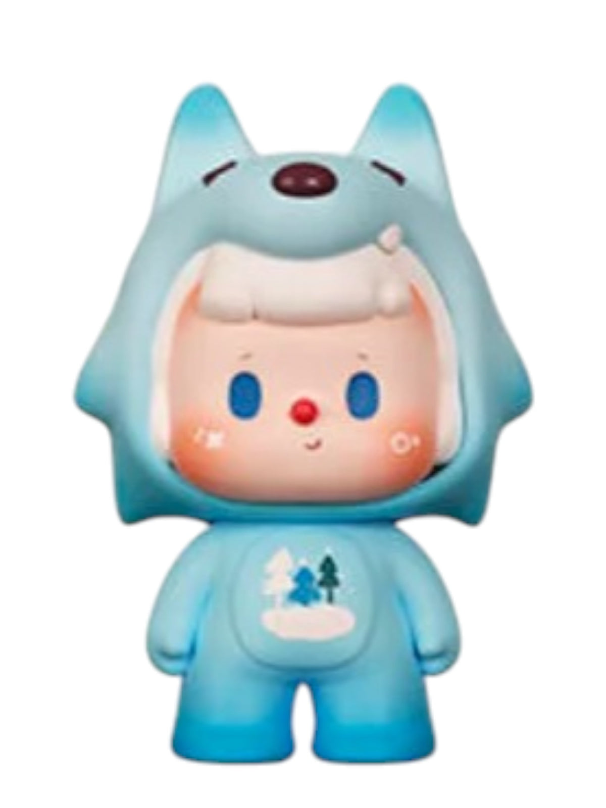 Glacier, Buer Rabbits & Wolves Mini Bean collectible figure