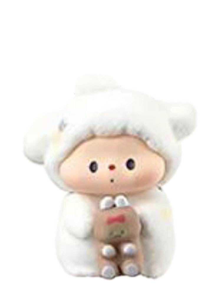 Luludog Little Snowman Special pop bean mini figure from the Baby Diary series
