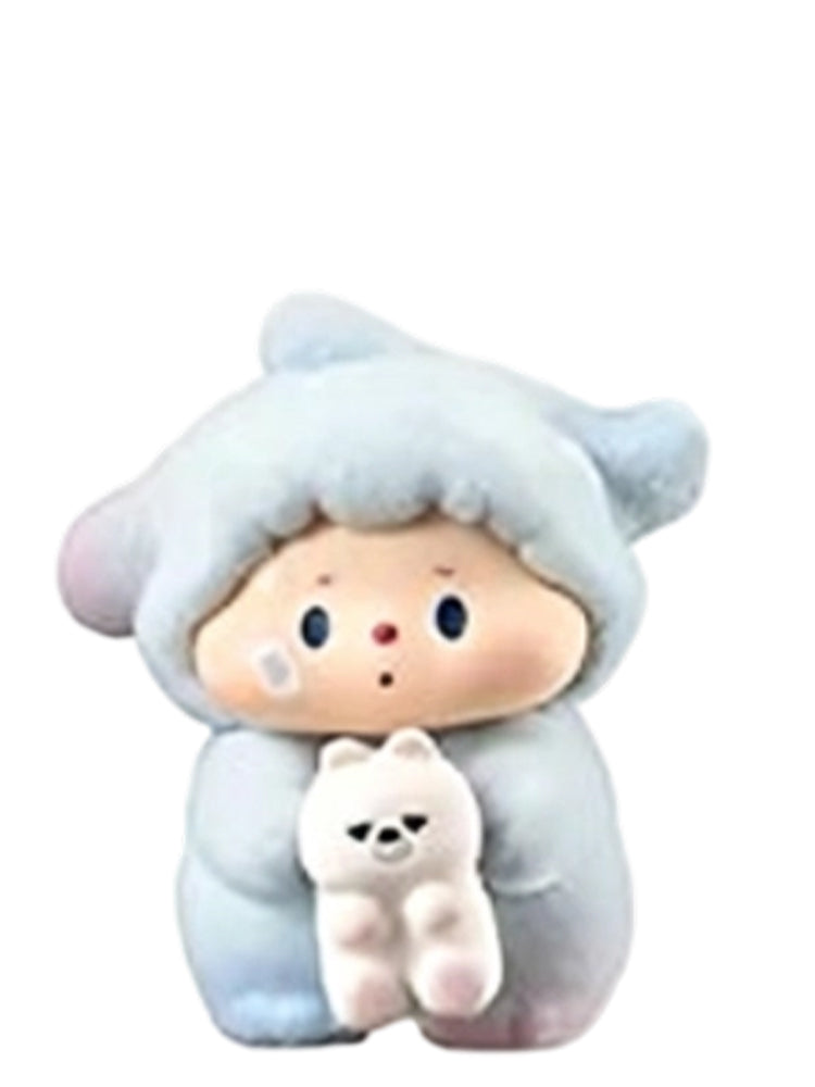 Luludog Stray Bear Small Secret pop bean mini figure from the Baby Diary series