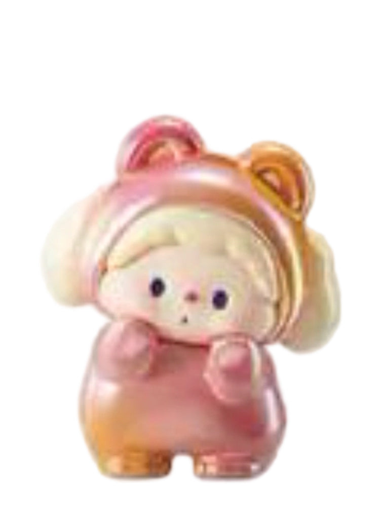 Luludog Strawberry Bear Special pop bean mini figure from the Bear Party V1 series