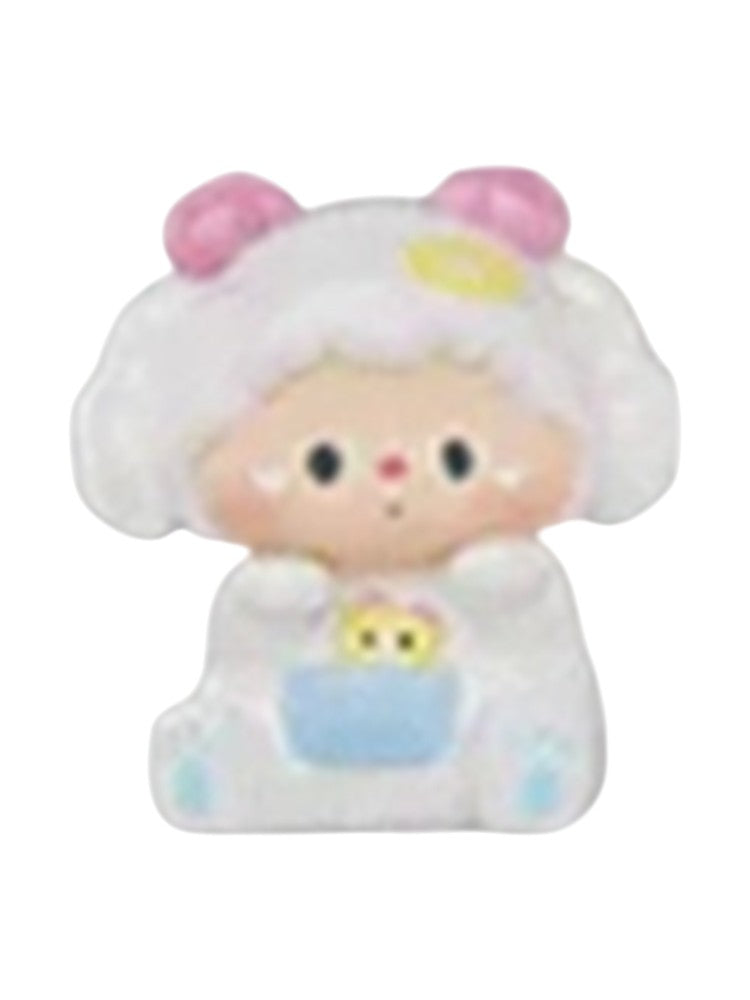 Luludog Angel Baby SR pop bean mini figure from the Ranch Story series