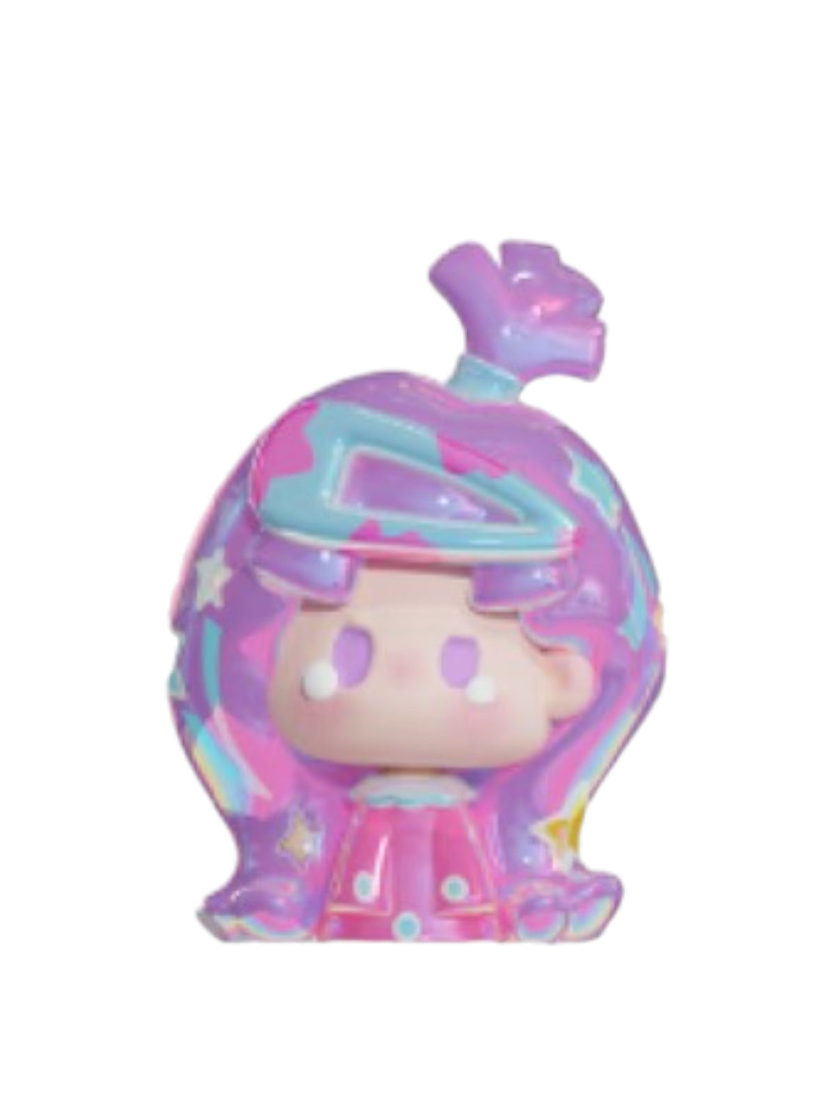 Nunu Tamagotchi Girl Super Secret mini bean figure from the Nunu V3 Mini Hair Clip series